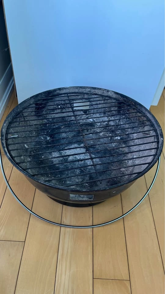 Portable Round Charcoal BBQ Grill - photo 3