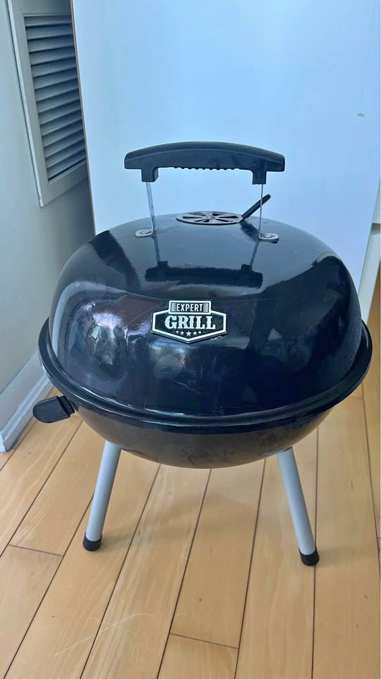 Expert Grill Portable Round Charcoal BBQ Grill