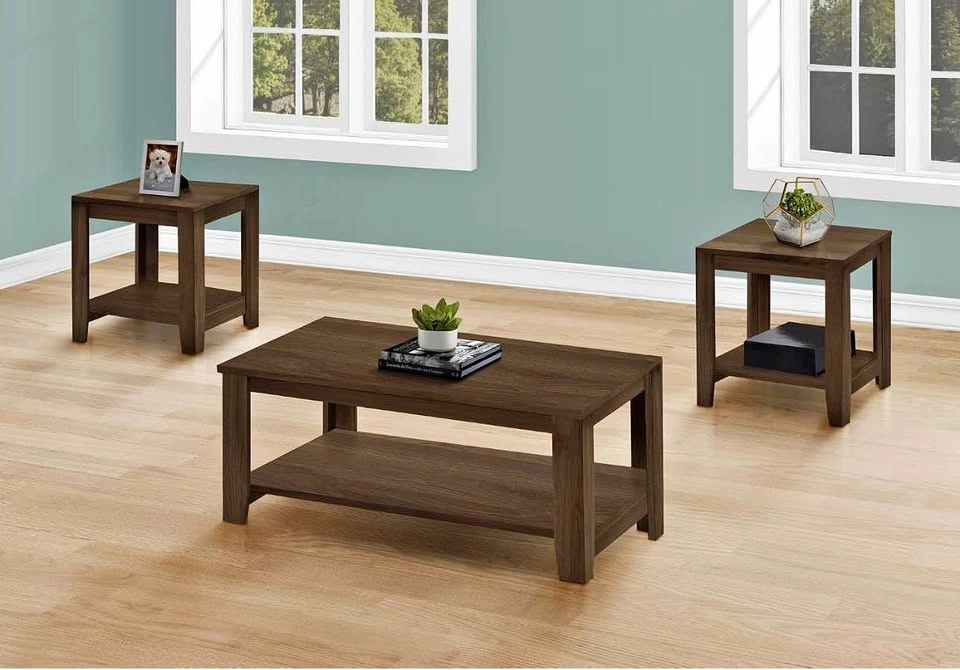 Monarch Specialties Table Set, 3pcs Set