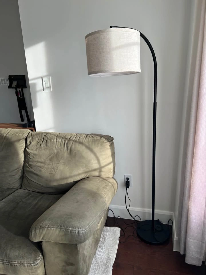 Modern arched floor lamp - photo 2