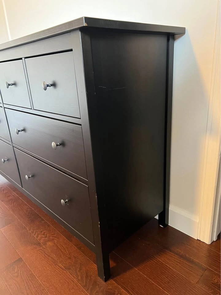 Wide 8 drawer hemnes dresser - photo 2