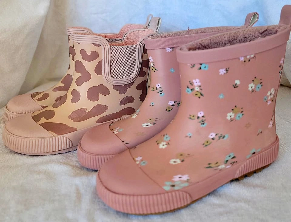 Kids Rain Boots – 2 Pairs, Size 30 | SOLD TOGETHER ONLY