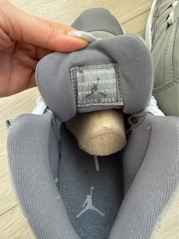 Air Jordan Retro Cool Grey 2021 Sneakers- Size 5.5 - photo 4