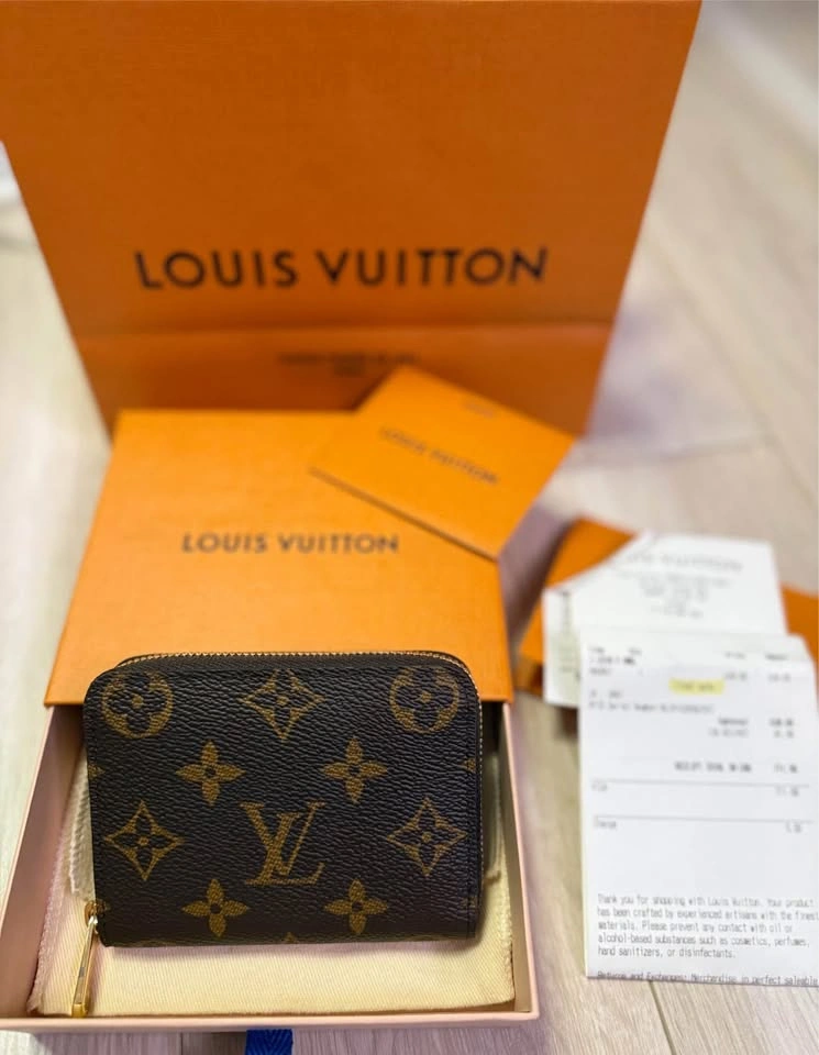 Louis Vuitton Monogram Zippy Coin Purse Card Holder Wallet - photo 2