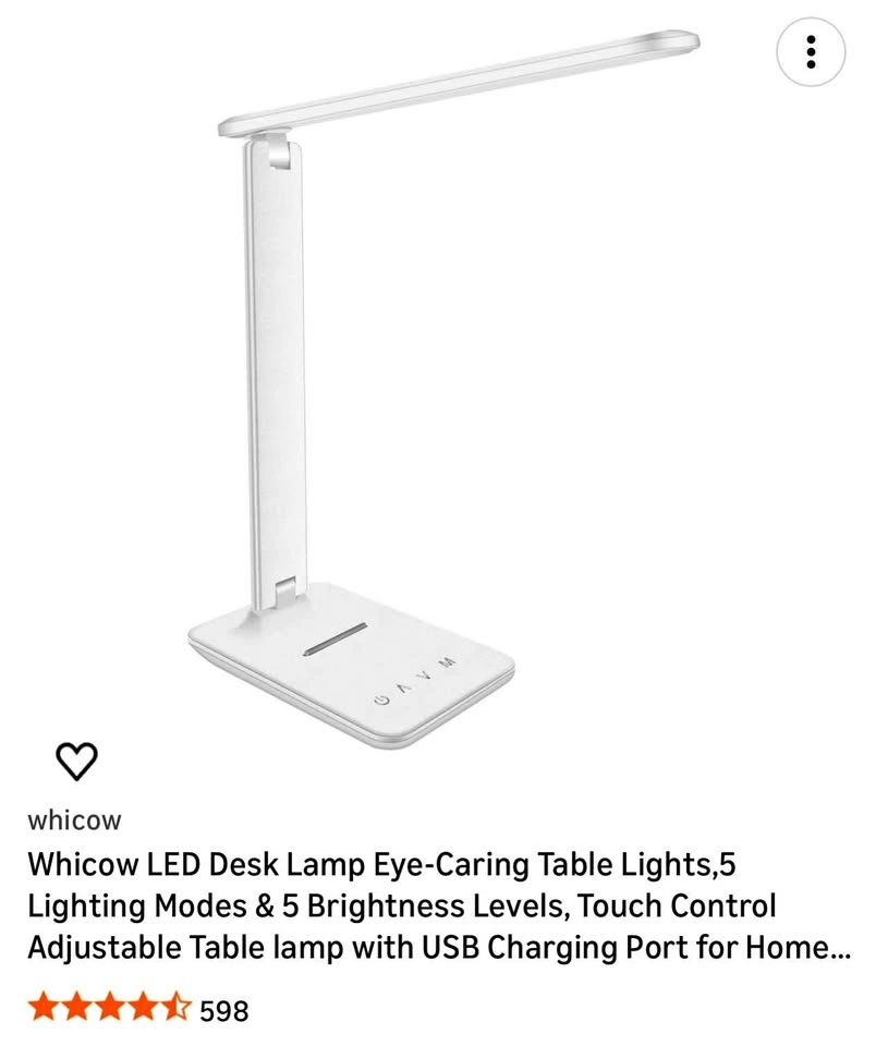 Whicow LED Desk Lamp