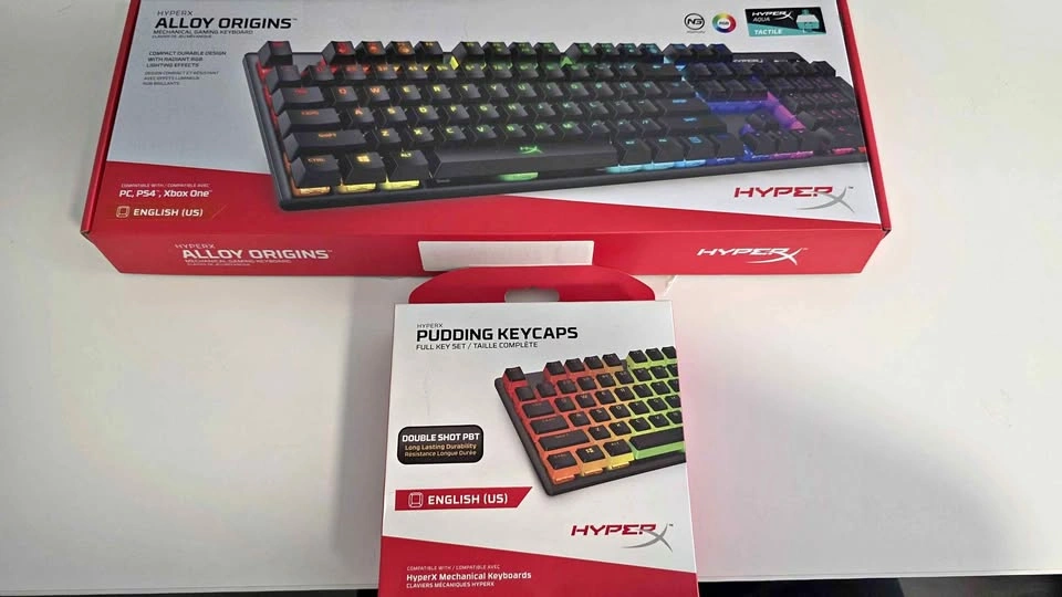 HyperX Alloy Origins Mechanical Keyboard - Aqua Switches