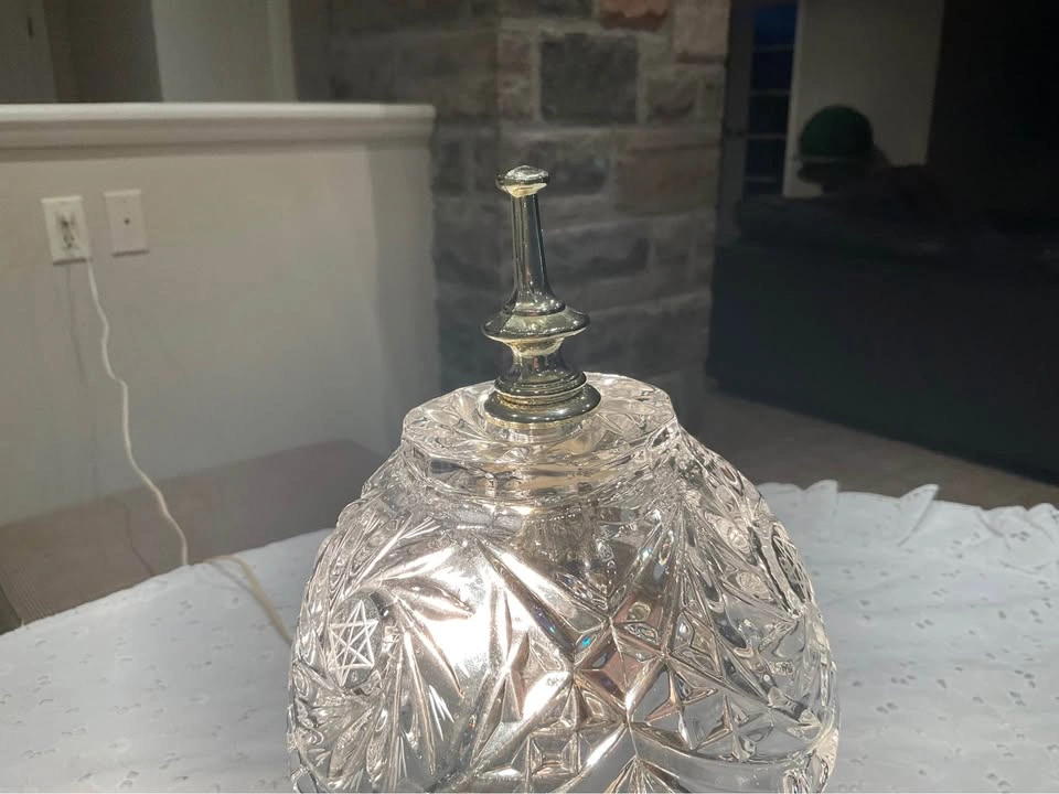 Crystal Vintage Accent Lamp 24% Lead Crystal - photo 4
