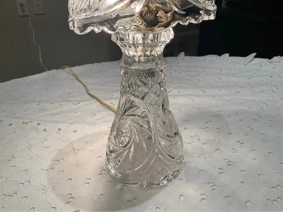 Crystal Vintage Accent Lamp 24% Lead Crystal - photo 5