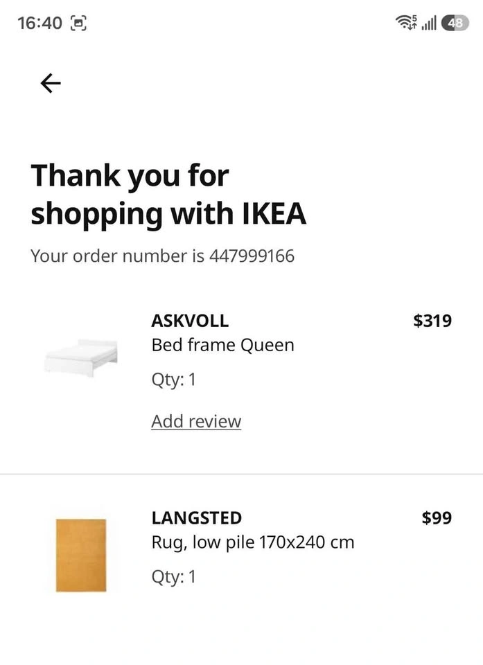 Douglas Alpine Queen mattress + Ikea bed frame - photo 5