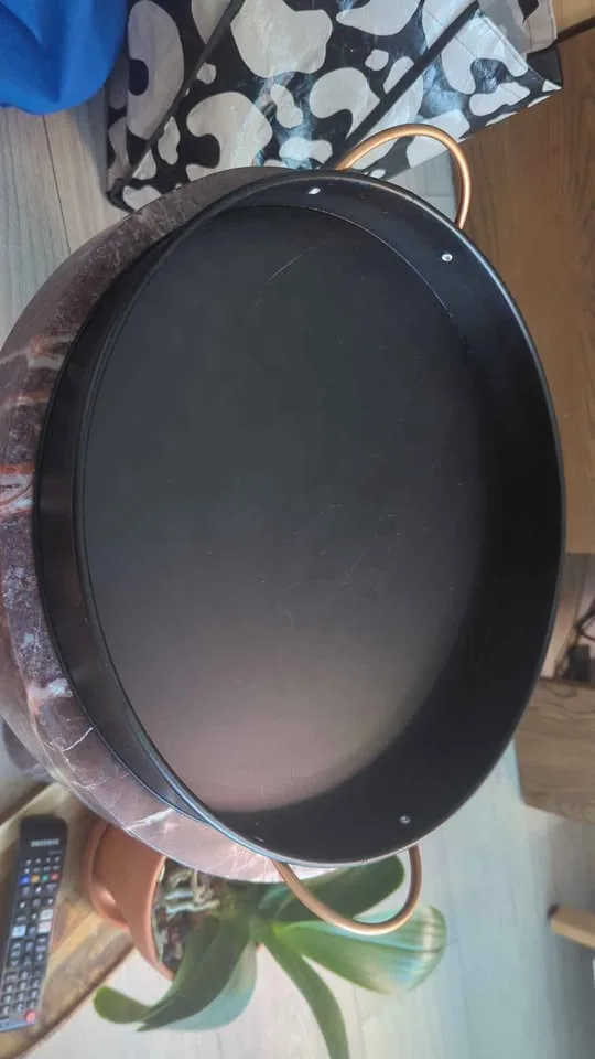 Black serving tray 14 inch 🧡 image indicator(3)