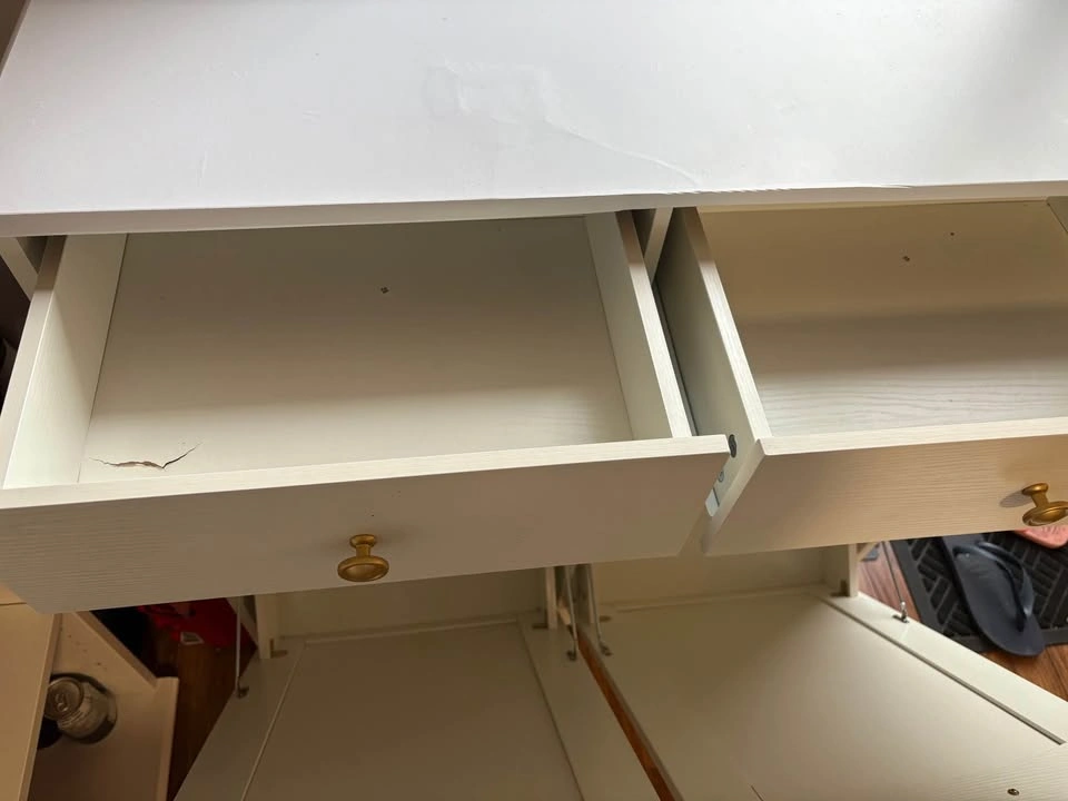 HOOBRO Double Trash Can Cabinet / Kitchen Storage - photo 4