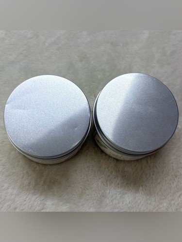 Set Of 2 Clear Jars With Screw Lids Filled With Hexagon Ivory Se - photo 3