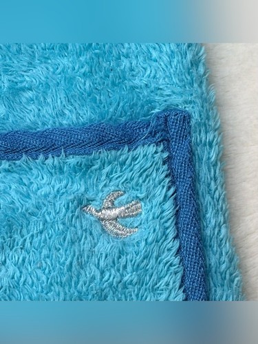 Bluenotes Blue Fluffy Hooded Robe Plush Lounge Size M - photo 3
