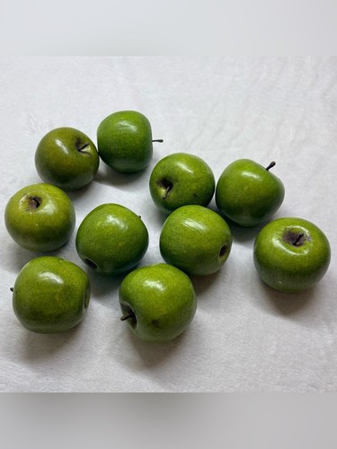 Vintage Y2K Chintz And Co Green Faux Apples Decor Set - photo 2
