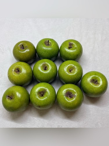 Vintage Y2K Chintz And Co Green Faux Apples Decor Set - photo 4