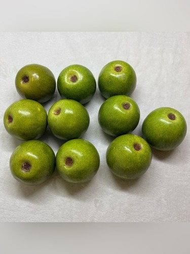 Vintage Y2K Chintz And Co Green Faux Apples Decor Set - photo 5