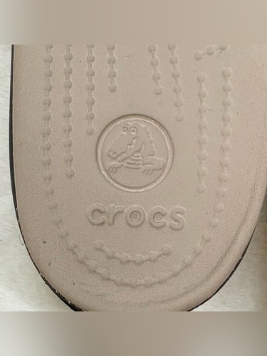 Crocs Brooklyn Low Wedge Black Strappy Sandals Size 9 - photo 5