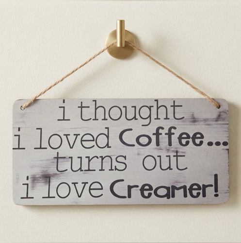 Funny Coffee Bar Wood Sign Rustic Kitchen Wall Decor