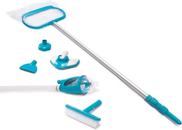 NEW INTEX 28003E Deluxe Above Ground Pool Maintenance Kit