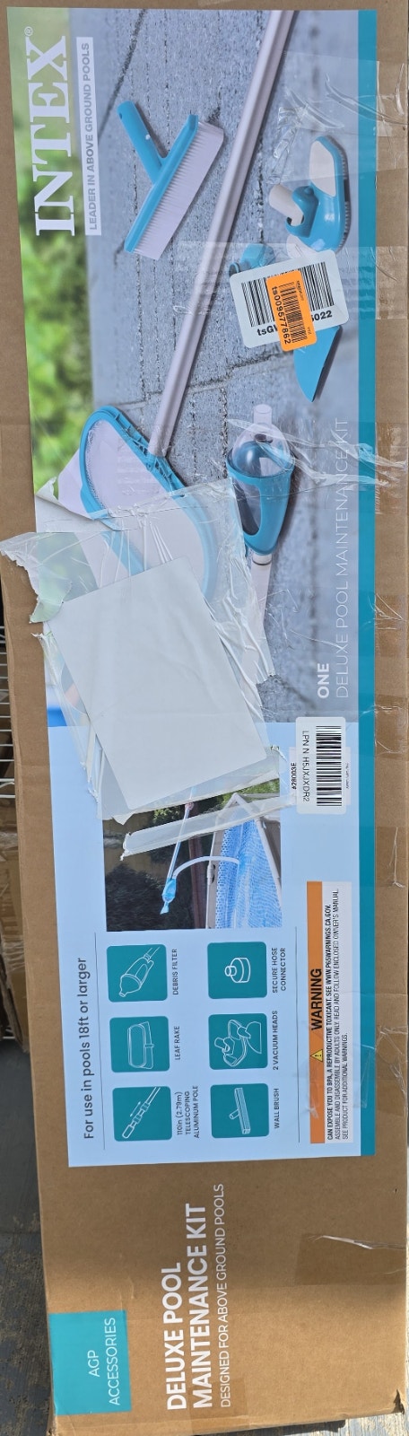NEW INTEX 28003E Deluxe Above Ground Pool Maintenance Kit - photo 3