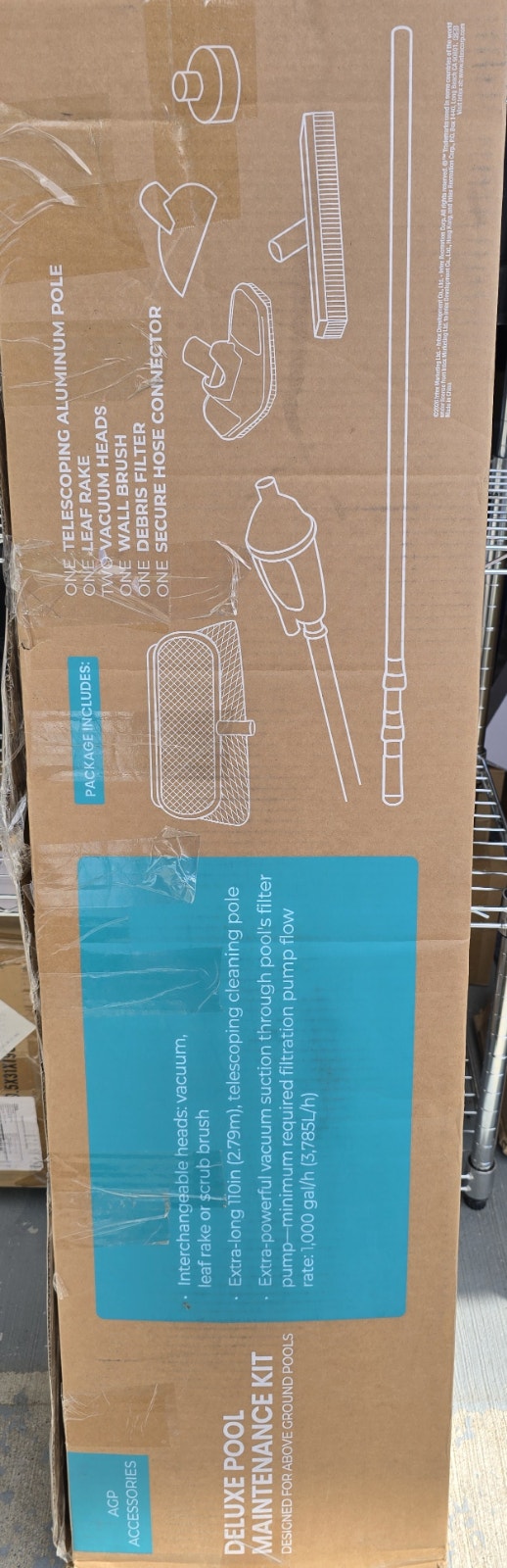 NEW INTEX 28003E Deluxe Above Ground Pool Maintenance Kit - photo 4