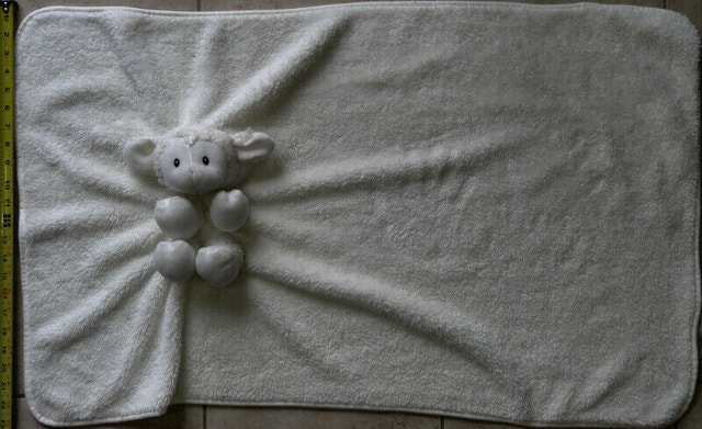 4 Soft Baby Blankets w Attached Stuffed Animals - photo 2