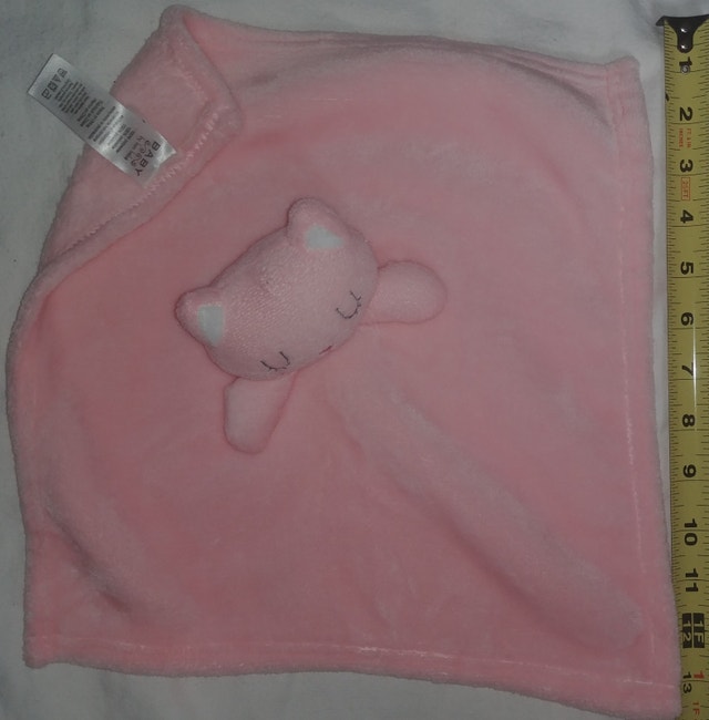 4 Soft Baby Blankets w Attached Stuffed Animals - photo 3