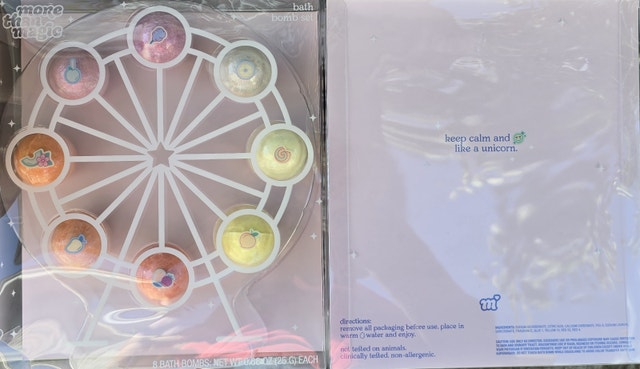 NEW More Than Magic 8 Different Scents Bath Bomb Ferris Wheel - photo 2