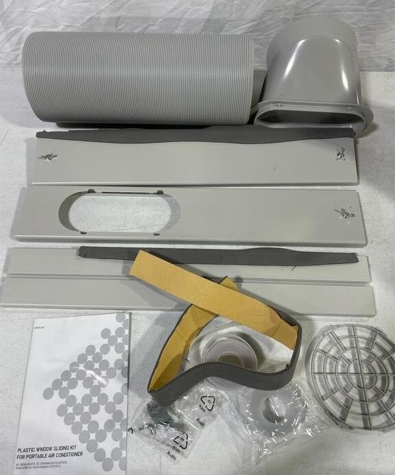 Portable AC Window Vent Kit with Exhaust Hose Window Seal Kit - photo 5