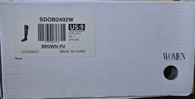 NEW DREAM PAIRS Women's Size 9 Brown Thigh High Boots - photo 4