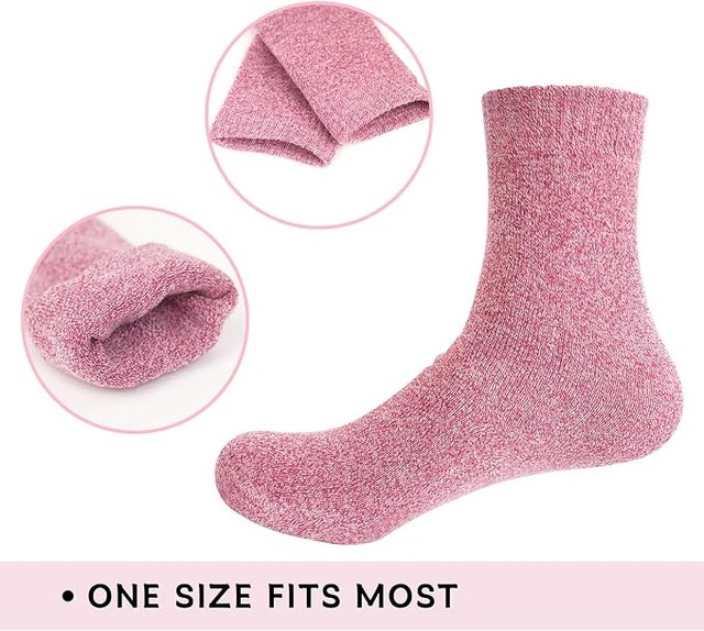 NEW ANOTION Novelty Socks, Pink Coffee Lover, One Size Fits Most - photo 2