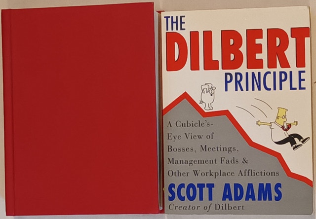 Dilbert Hard Cover Books with Slip Covers by Scott Adams - photo 2
