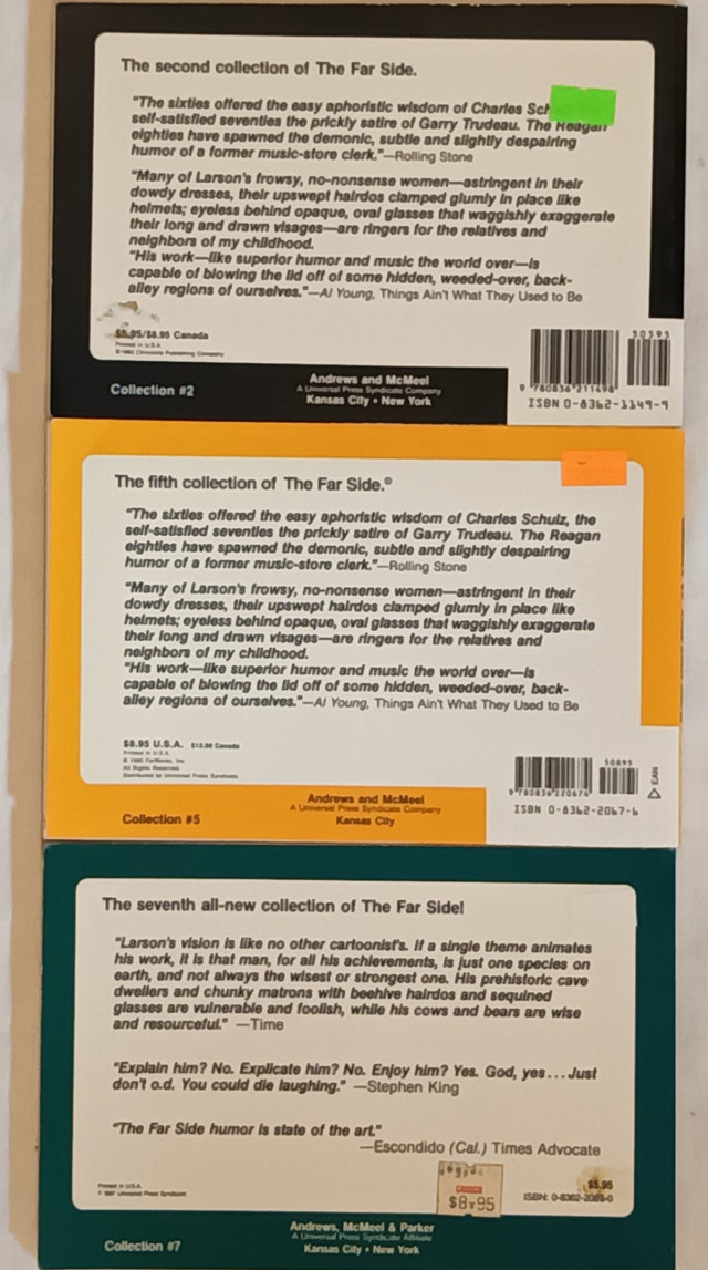 Several Set The Far Side Paperback Comic Books by Gary Larson - photo 4