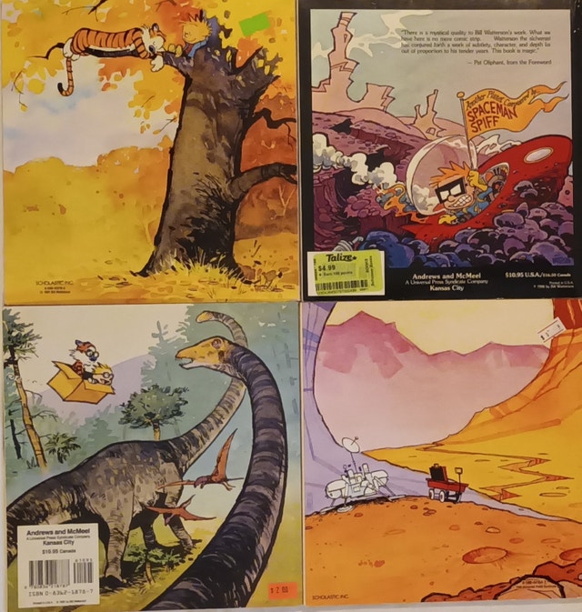 Vintage Calvin and Hobbes Treasury Comic Books - photo 2