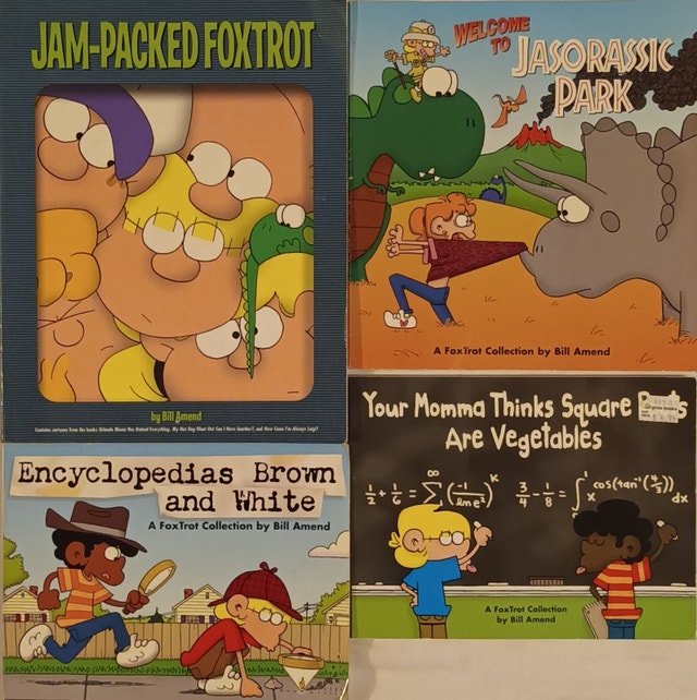 Vintage FoxTrot Comic Strip Series Books by Bill Amend