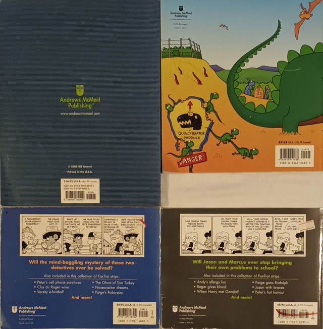 Vintage FoxTrot Comic Strip Series Books by Bill Amend - photo 2