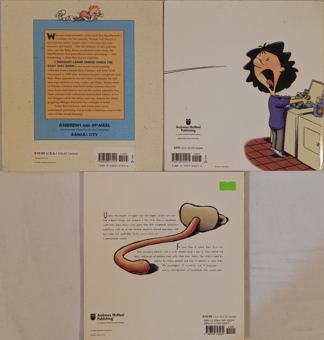 3 The Baby Blues Paperback Comic Books by Rick Kirkman and Jerry - photo 2