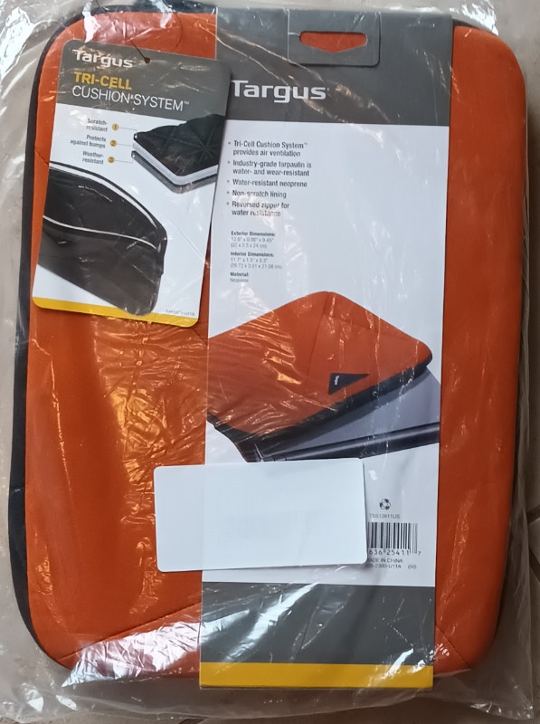 NEW Targus 10" A7 Netbook Sleeve (Orange) - photo 3