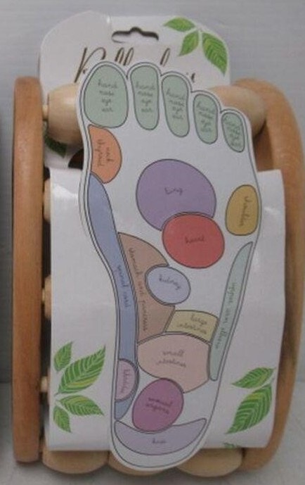 Soothera Wooden Ball Foot Massager - photo 2