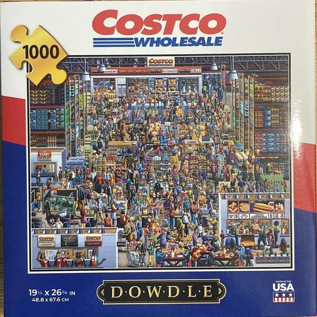NEW Dowdle Costco Wholesale Exclusive 1,000 Piece Jigsaw Puzzle