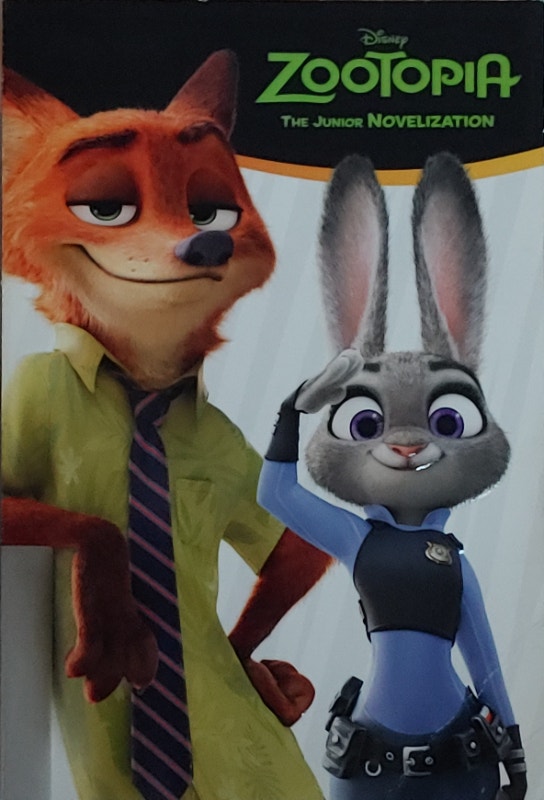 Disney Zootopia Junior Novelization Book