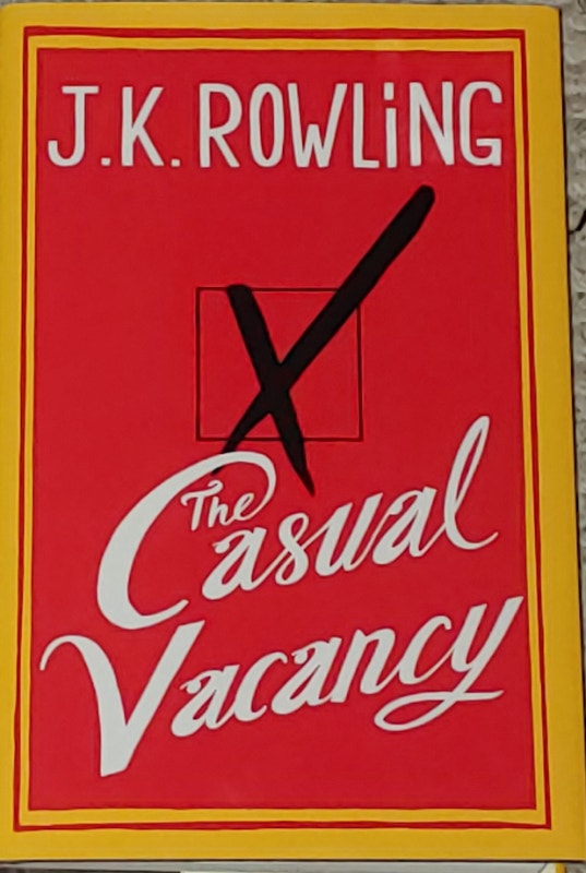 The Casual Vacancy by J.K. Rowling Hardcover with Slip Cover