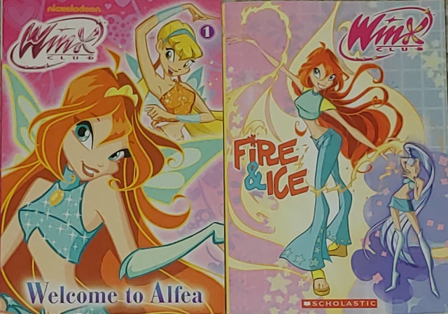 Winx Club Welcome to Alfea, Fire & Ice Books with Toy Figure - photo 2