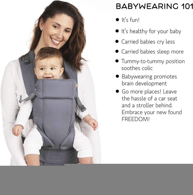 NEW Beco Gemini Baby Carrier - Cool Mesh Black - photo 4