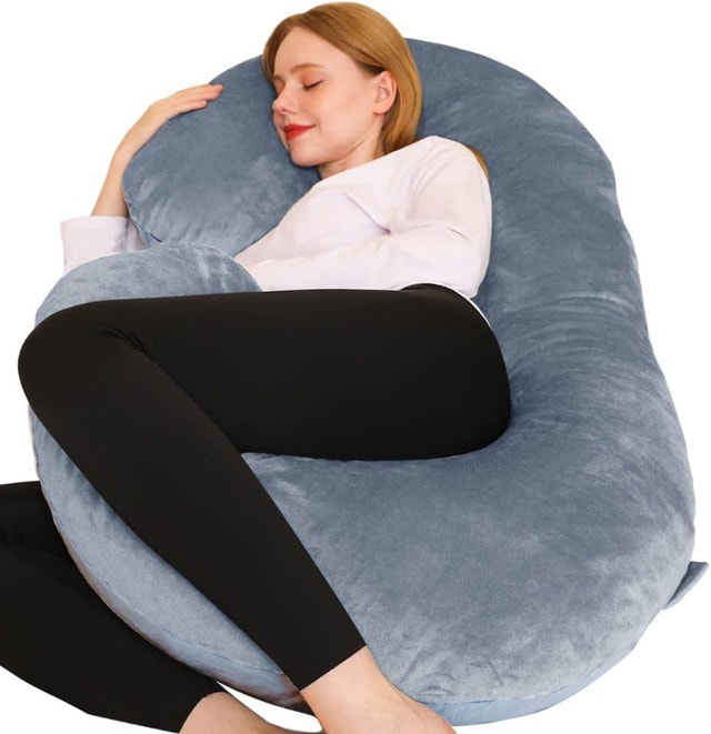 NEW Chilling Home Maternity Pregnancy Pillow for Sleeping, 53"