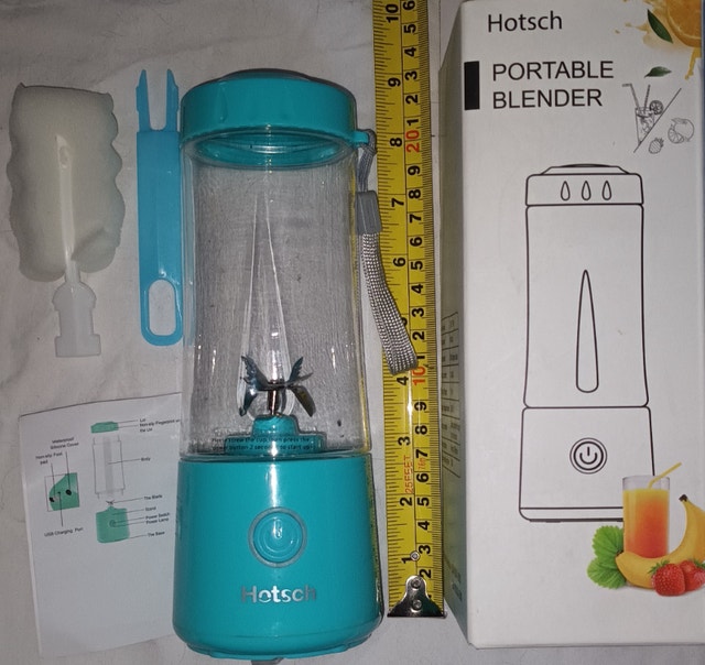 NEW Hotsch Portable Blender, 13.5 Oz Personal Size Juicer Cup - photo 4