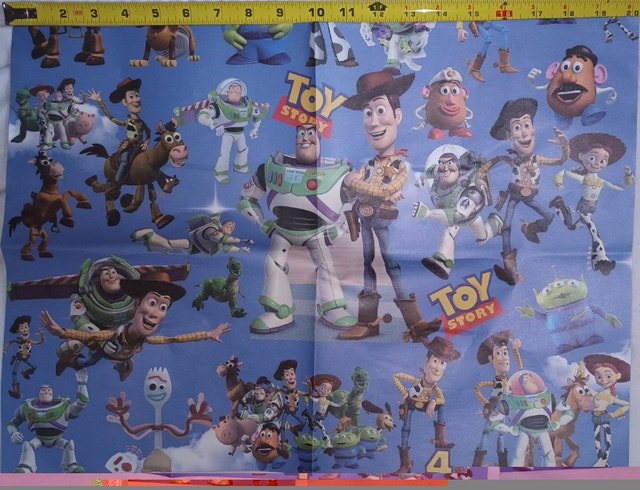 Mr. Potato Head and 5 Pieces of Toy Story Wrapping Paper - photo 4