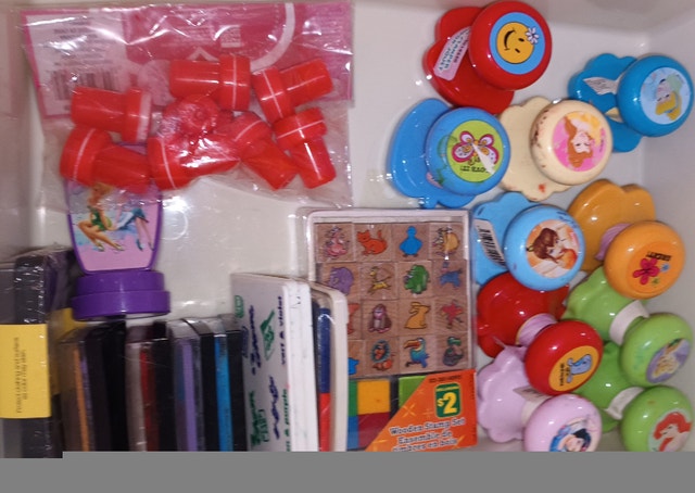Large Variety of Kids Stamps & Ink Pads - Princesses, Fairies ++ - photo 3