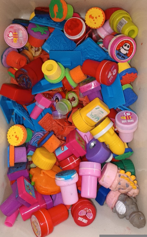 Large Variety of Kids Stamps & Ink Pads - Princesses, Fairies ++ - photo 4
