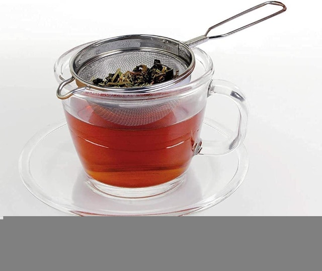NEW Vaishnavi Creations Stainless Steel Double Strainer Sieve - photo 2
